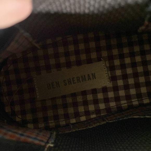 BEN SHERMAN SUEDE slip on MENS BOOTS brown size 11 - Picture 5 of 7